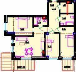 4-кімнатна 97.08 м² в ЖК Простір на Літературній від 31 700 грн/м², Одеса