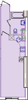 1-кімнатна 29.77 м² в ЖК Родос від 25 150 грн/м², Одеса