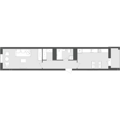 1-кімнатна 49.42 м² в ЖК Avalon Zelena Street від 20 700 грн/м², Львів