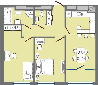 2-комнатная 69.06 м² в ЖК Greenville Park Lviv от 25 050 грн/м², Львов