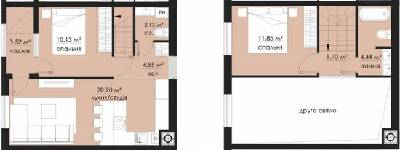 Двухуровневая 59.52 м² в ЖК на Стрыйской от 19 500 грн/м², Львов