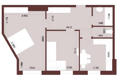 2-комнатная 54.88 м² в ЖК Urban One Klochkivska от 26 900 грн/м², Харьков