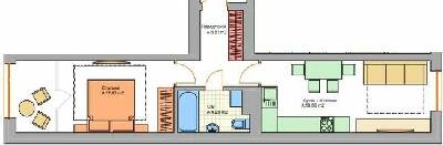 1-кімнатна 46.05 м² в ЖК Еталон від 22 500 грн/м², м. Ірпінь
