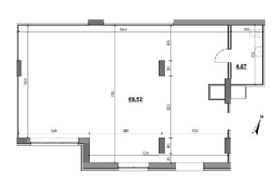 Торговое помещение 116.65 м² в ЖК Америка от 21 840 грн/м², Львов