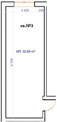 1-комнатная 32.69 м² в ЖК на ул. Осенняя, 71 от 30 000 грн/м², Киев