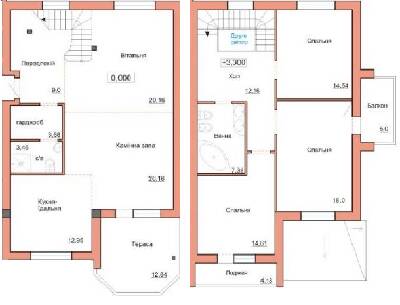 Двухуровневая 157.84 м² в ЖК Три шоколада от 18 700 грн/м², Житомир