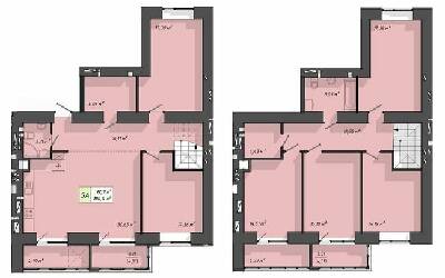 Дворівнева 186 м² в ЖК Львівський від 17 000 грн/м², Тернопіль