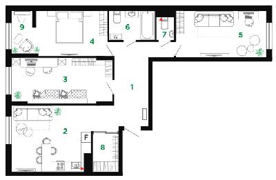 4-комнатная 97 м² в ЖК Comfort Park от 31 000 грн/м², Ивано-Франковск