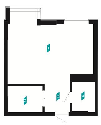 1-кімнатна 44 м² в ЖК Manhattan від 29 500 грн/м², Івано-Франківськ