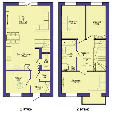 Таунхаус 115 м² в Таунхаус SIB Home від 17 478 грн/м², м. Буча