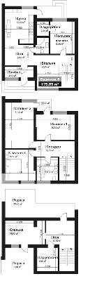 Таунхаус 175.85 м² в КМ RENAISSANCE від 22 974 грн/м², Львів