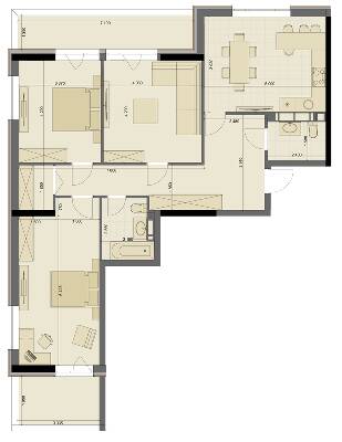3-комнатная 108.12 м² в ЖК High Hills от 45 450 грн/м², Харьков