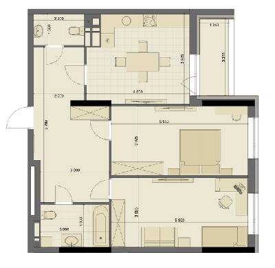 2-комнатная 82.02 м² в ЖК High Hills от 44 050 грн/м², Харьков