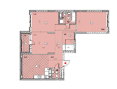 3-кімнатна 90.2 м² в ЖК SKY AVENUE від 34 188 грн/м², Київ