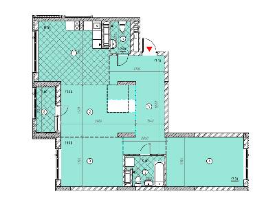 3-кімнатна 93.5 м² в ЖК SKY AVENUE від 28 640 грн/м², Київ