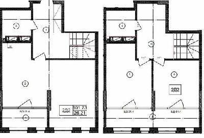 Дворівнева 101.73 м² в ЖК Olympic Park від 28 000 грн/м², Київ