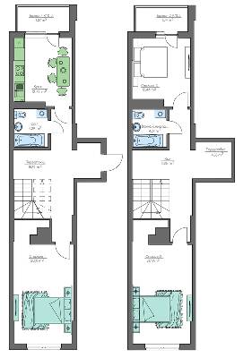 Двухуровневая 115.58 м² в ЖК Home and Park Comfort House от 14 250 грн/м², г. Борисполь