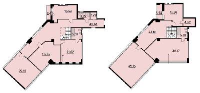 Двухуровневая 285.12 м² в ЖК Bauhaus от 43 000 грн/м², Харьков