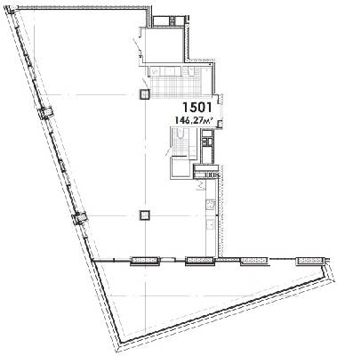 1-комнатная 146.27 м² в МФК Ermolaev Center от 45 100 грн/м², Днепр