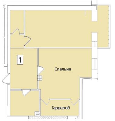 1-кімнатна 62 м² в ЖК English house від 26 300 грн/м², с. Крижанівка