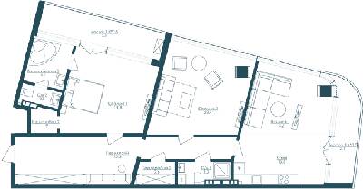 2-кімнатна 103.03 м² в ЖК KANDINSKY Odessa Residence від 50 600 грн/м², Одеса