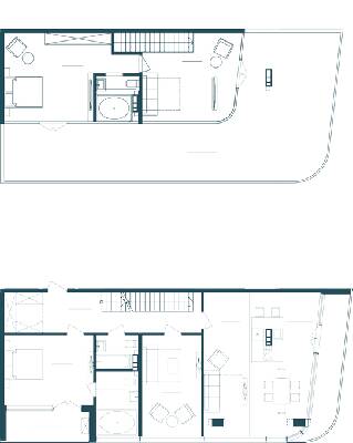 Дворівнева 184.08 м² в ЖК KANDINSKY Odessa Residence від 71 839 грн/м², Одеса
