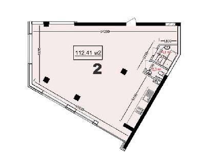 1-кімнатна 112.41 м² в ЖК Курортний від 32 650 грн/м², Одеса