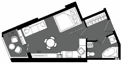 1-кімнатна 29.5 м² в ЖК Посейдон від 25 550 грн/м², Одеса