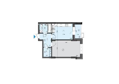 1-кімнатна 49.31 м² в ЖК CRYSTAL RESIDENCE від 64 500 грн/м², Київ