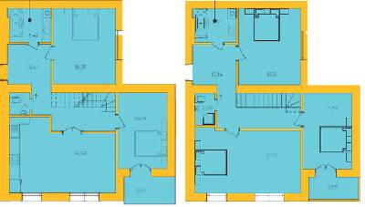 Двухуровневая 172.25 м² в ЖК Ядро от 16 500 грн/м², г. Дрогобыч