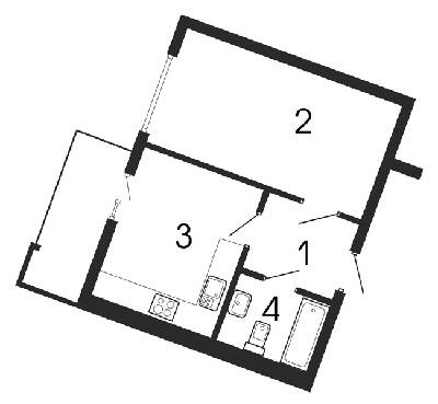 1-комнатная 38.89 м² в ЖК Национальный от 33 750 грн/м², Львов