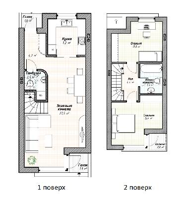 Коттедж 86 м² в КП на ул. 22 Января от 17 907 грн/м², Ивано-Франковск