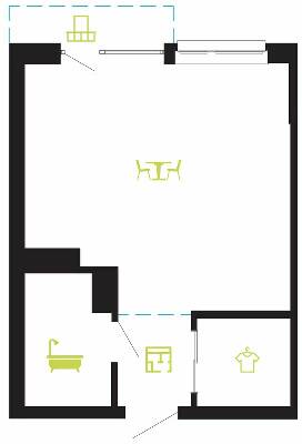1-комнатная 34 м² в ЖК Main House от 21 500 грн/м², Ивано-Франковск