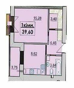 1-комнатная 39.6 м² в ЖК Квартал Лемковский от 11 000 грн/м², Ивано-Франковск