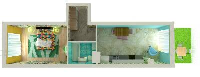1-комнатная 49.83 м² в ЖК Orange Park от 26 435 грн/м², с. Крюковщина