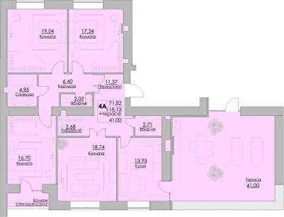 4-комнатная 159.12 м² в ЖК Греків Ліс от 20 150 грн/м², г. Умань