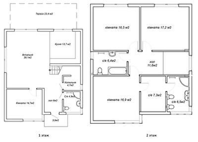 Котедж 180 м² в КМ Нова Ходосівка від 33 500 грн/м², с. Ходосівка