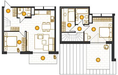 Дворівнева 93.36 м² в ЖК Royal Residence від 34 150 грн/м², Харків