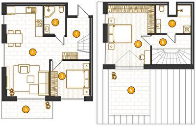 Дворівнева 97.3 м² в ЖК Royal Residence від 34 150 грн/м², Харків