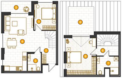 Дворівнева 105.2 м² в ЖК Royal Residence від 34 150 грн/м², Харків