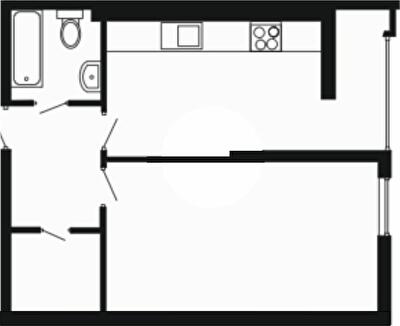 1-комнатная 51.97 м² в ЖК Национальный от 33 750 грн/м², Львов