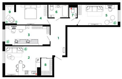 4-комнатная 97 м² в ЖК Comfort Park от 12 300 грн/м², Ивано-Франковск