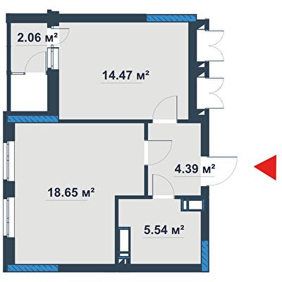3-кімнатна 88.04 м² в ЖК Причал 8 від 26 007 грн/м², Київ