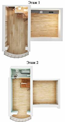 Двухуровневая 112.26 м² в ЖК Ривьера от 14 950 грн/м², Николаев