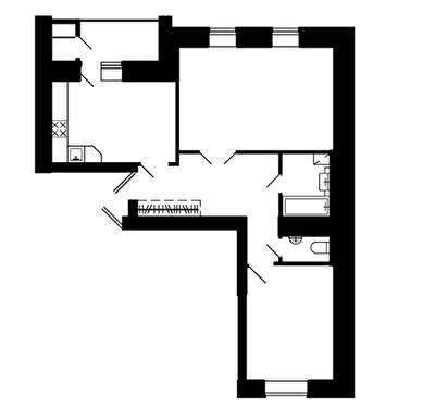 2-кімнатна 66.93 м² в ЖК на вул. Тролейбусна, 4 від 18 500 грн/м², Тернопіль