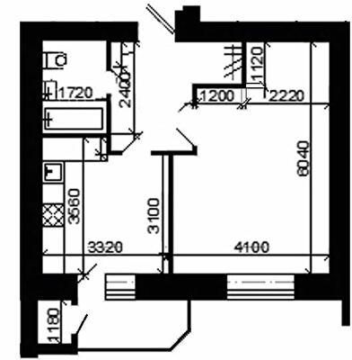 1-кімнатна 45.84 м² в ЖК на вул. Тролейбусна, 4 від 19 000 грн/м², Тернопіль
