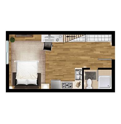 1-кімнатна 29 м² в ЖК Віденський будинок від 14 250 грн/м², Харків