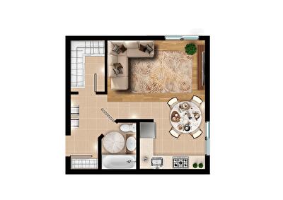 1-кімнатна 30.8 м² в ЖК Віденський будинок від 14 250 грн/м², Харків