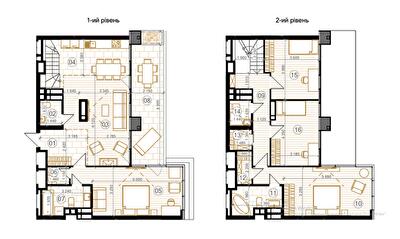 Дворівнева 147.47 м² в ЖК Creator City від 53 439 грн/м², Київ