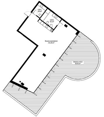 Свободная планировка 145.85 м² в ЖК ANDRIYIVSKY City Space от 133 160 грн/м², Киев